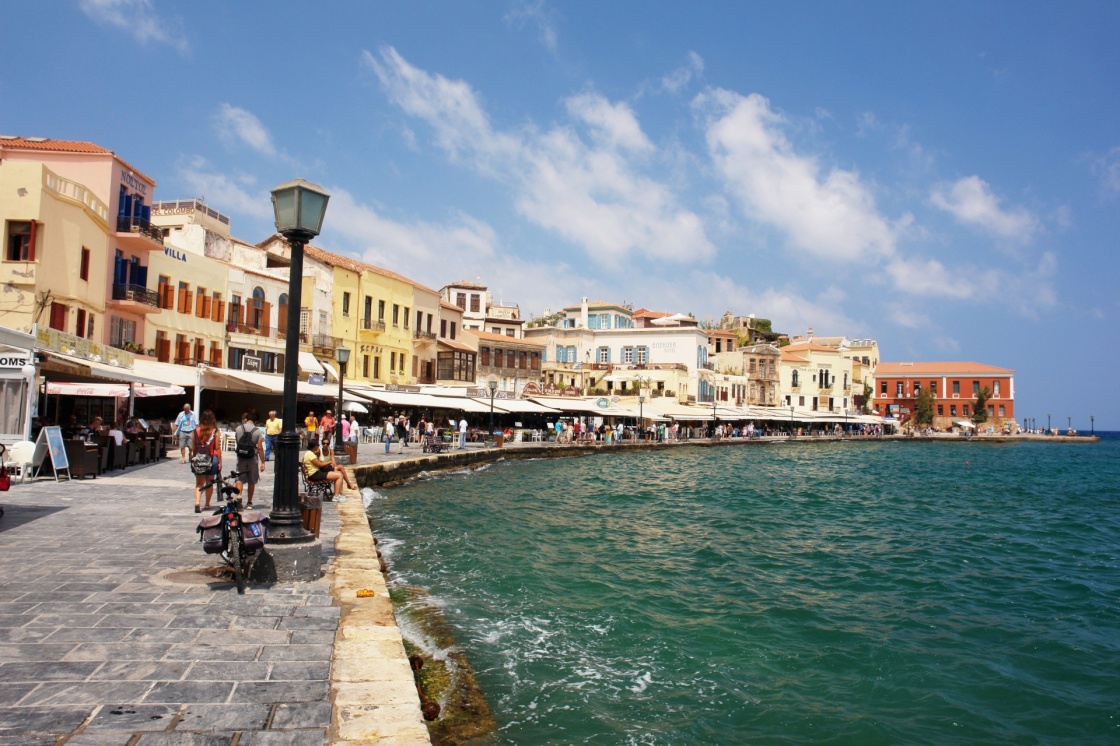 'View of the old port of Chania, Crete' - La Canée