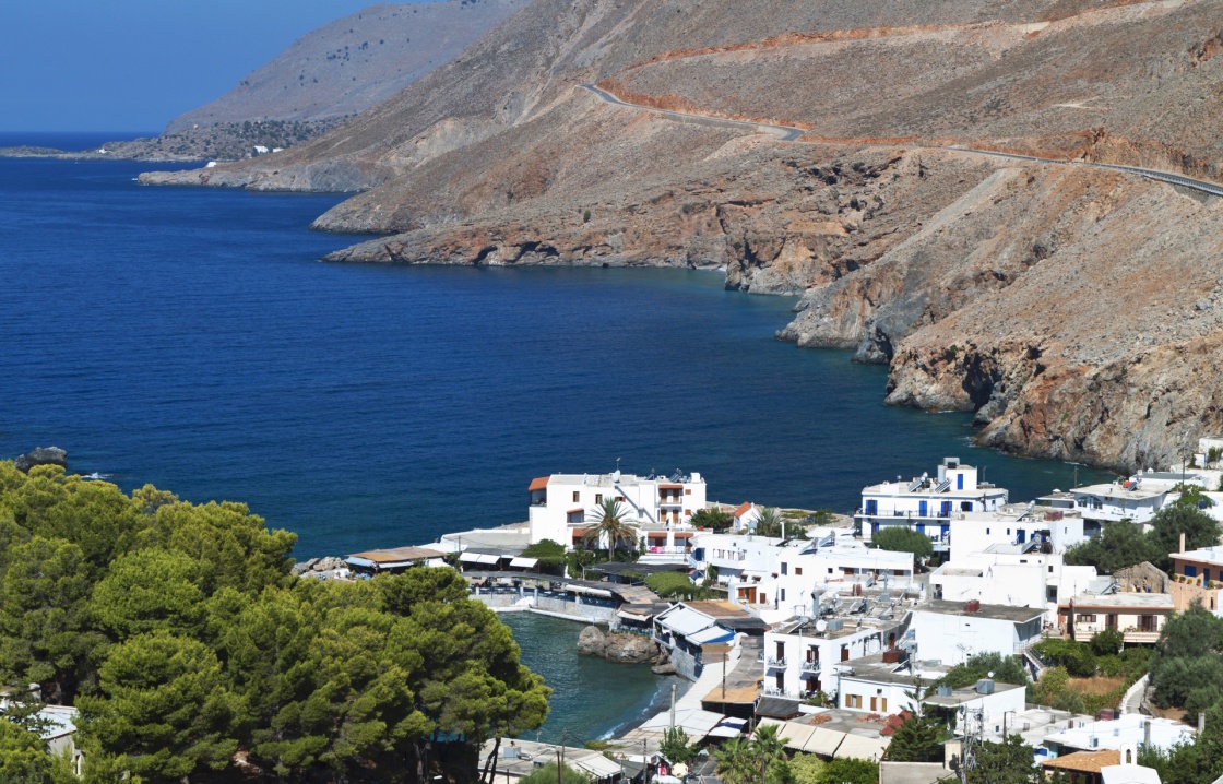 'Sfakia fishing village at Crete island in Greece' - La Canée